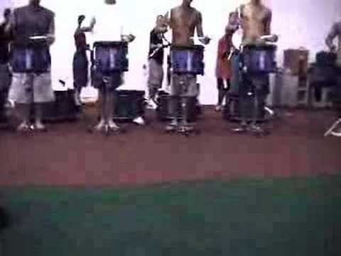 Vic Firth In The Lot Blue Devils 2001