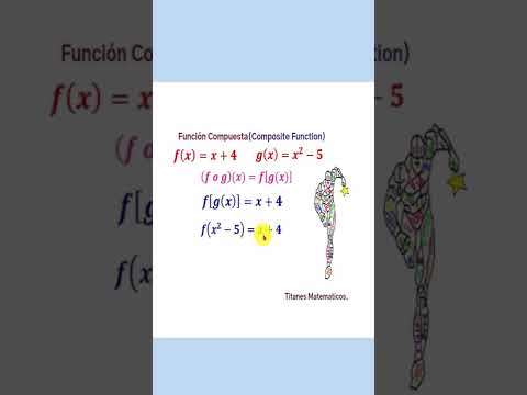Composite function. Función Compuesta. N° 01#shorts
