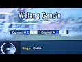 WALANG GANON Siakol🎵Karaoke Version🎵