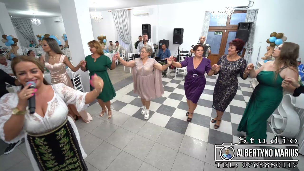 MADALINA ALEXE BECHERU si MIX BAND🆕COLAJ HORE si SARBE New 2024 💙BOTEZ ELIAS STEFAN SIMULESCU💙Moreni