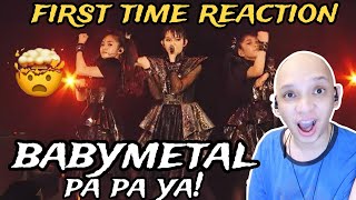 FFIRST TIME Reacting to BABYMETAL - PA PA YA!! (feat. F.HERO)