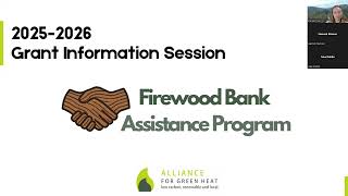 AGH 2025-2026 Firewood Bank Assistance Program Grant Info Session