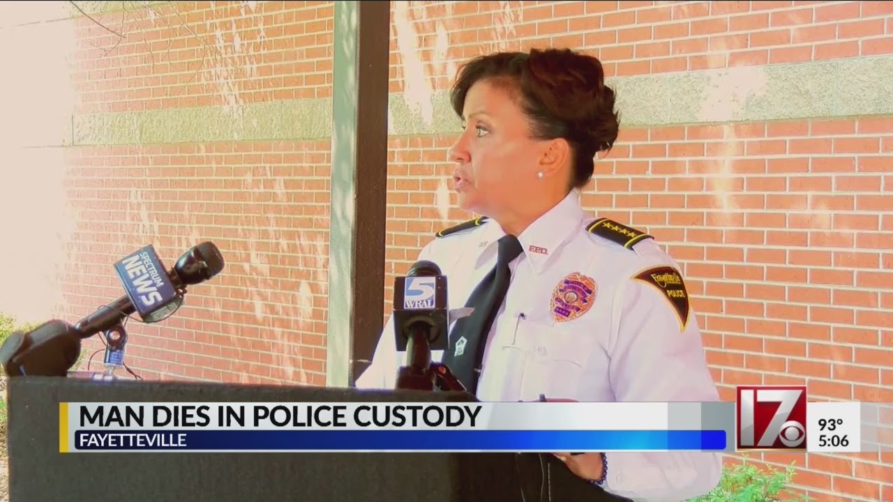 Man dies in Fayetteville police custody - YouTube