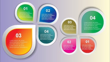 3D Graphic Design CorelDraw Tutorials | Create Infographics Design Vector