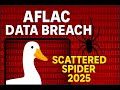Aflac Cyberattack 2025 | Scattered Spider Group Leaks Sensitive Data – What You Must Know!