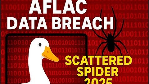 Aflac Cyberattack 2025 | Scattered Spider Group Leaks Sensitive Data – What You Must Know!