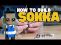 How to Build Sokka from "Avatar: The Last Airbender" with LEGO bricks