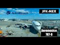 Aeromexico 7878  am409  new york jfk mexico city mex
