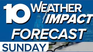 Sunday's Forecast