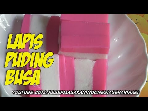 👩‍🍳resep-lapis-puding-busa-mantap---foam-pudding👨‍🍳