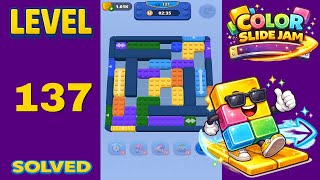 Color Slide Jam – Level 137 | Walkthrough