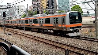 E231系0番台MU35編成武蔵野線府中本町駅発車シーン