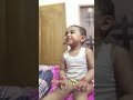 Numaira Speaks Body Parts in English | Head, Eyes, Nose etc. 👶 #littlenumaira #learnenglish #shorts