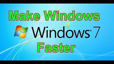 How to Clean your Computer and Make it Faster!!! & Make Windows 7 Super Fast - Free & Easy