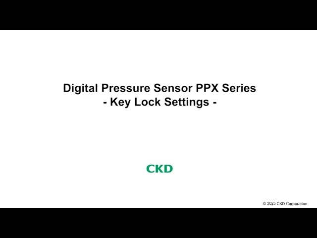 PPX Series Easy Manual ~Key lock settings~