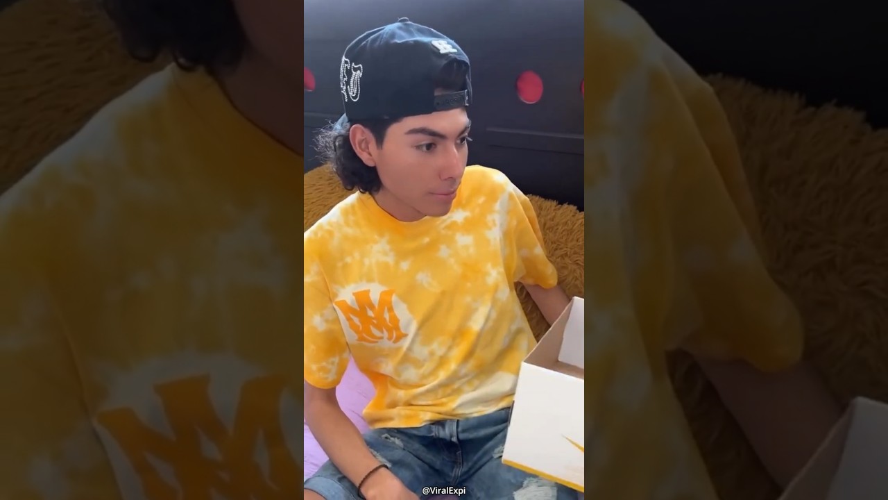 Dad and his little daughter team up for the prank on her big brother! 😂(@los_montenegro_oficial)