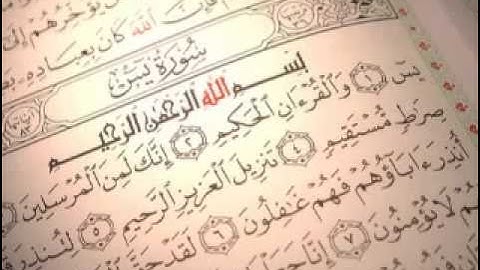 محمد البراك - سورة يس كامله