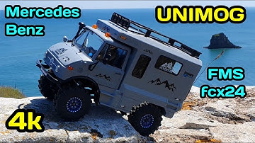 fms UNIMOG fcx24 4x4 °EXPEDITION CAMPER° #fmsfcx24 #unimog @fairrc.