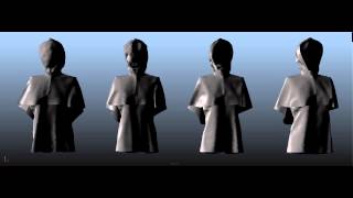 Marvelous Designer Low Mesh Simulation Test