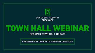 CMC Town Hall Webinar - Region 3 Update