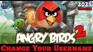 How to Change Your Username on Angry Birds 2 Game on Smartphone? Edit Username on Angry Birds 2 App screenshot 3