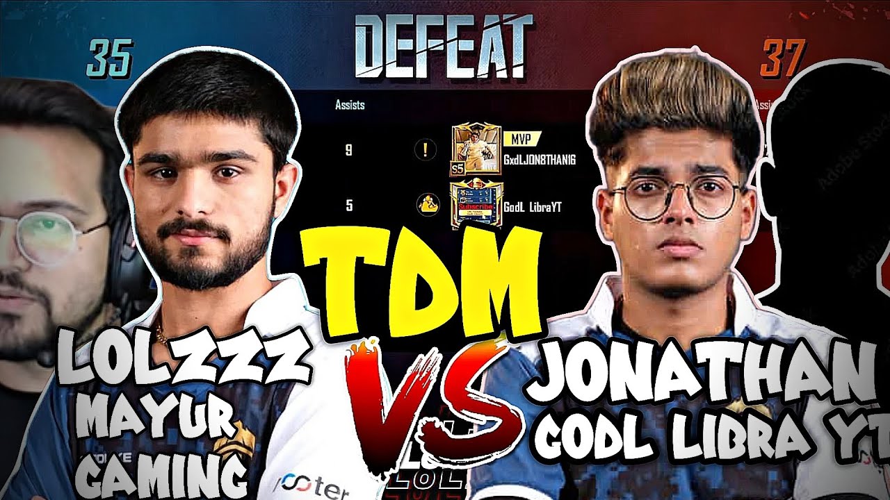 Jonathan Vs LoLzZz Tdm |Tdm Gameplay #pubgmobile #jonathan # ...