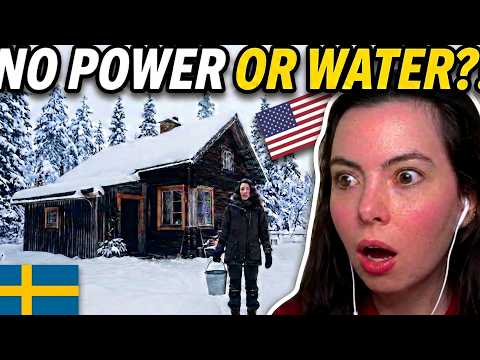 She was 8 YEARS ALONE in a Swedish Forest?! American Girl Reacts