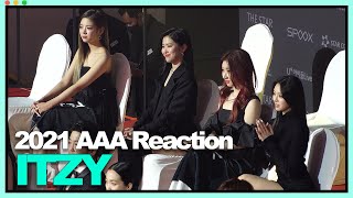 [ENG] 2021 AAA  ITZY reaction 있지 리액션[2021 Asia Artist Awards 아시아 아티스트 어워즈] (AAA 2021)★