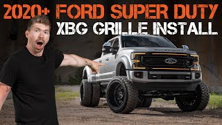 The 2020+ Super Duty XBG LED DRL Grille From Morimoto Is Here! | Installation & Overview