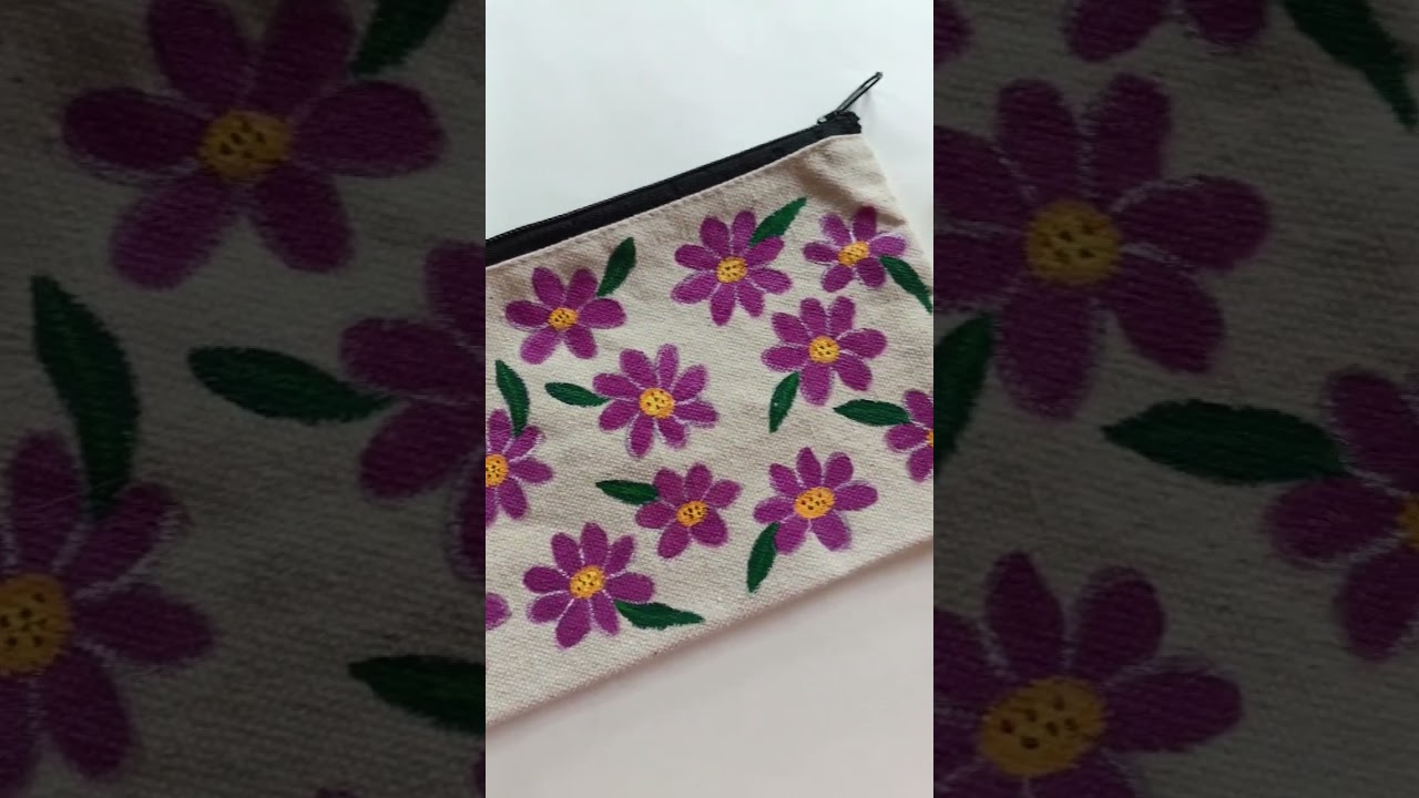 Canvas pouch 🌸 