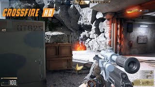 CrossFire HD The 10th Zone - CBT2 New Map Rush VSK-94 Sniper Deathmatch Gameplay 2019