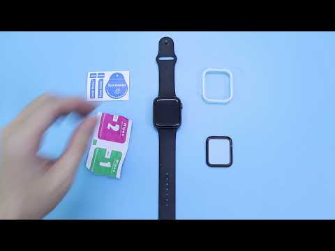 【EWUONU】Apple Watch Series SE/6/5/4 Tempered Glass Screen Protector Installation Video