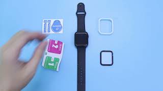 【EWUONU】Apple Watch Series SE/6/5/4 Tempered Glass Screen Protector Installation Video