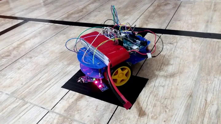 Autonomous Self-Learning Robot (linefollower Maze Solver)