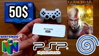 Cheap Plug&Play Mini Console that turns your TV into Emulation Heaven  | PowKiddy Y6 Stick Review