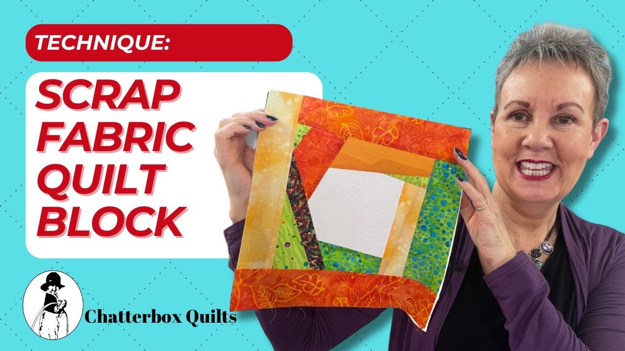 Create Stunning Quilt Blocks Using Scrap Fabric Strips!