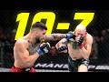 Every 10-7 Round In UFC History