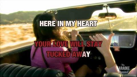 Goodnight, Sweetheart Karaoke version - Karaoke performance video thumbnail