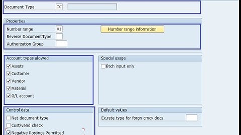 Documents and Number Range in SAP FICO | Class 7