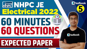 NHPC JE Electrical Classes 2022 | Mock Test Set 5 | Important Questions Practice Set by Mohit Sir