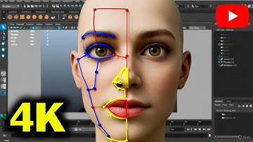 How to rig face in maya #maya