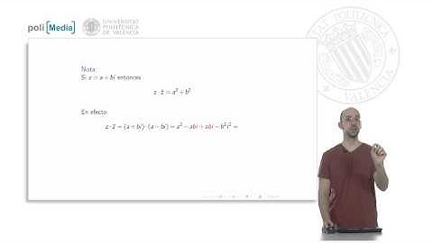 Números Complejos: Conjugado y Módulo | 22/27 | UPV