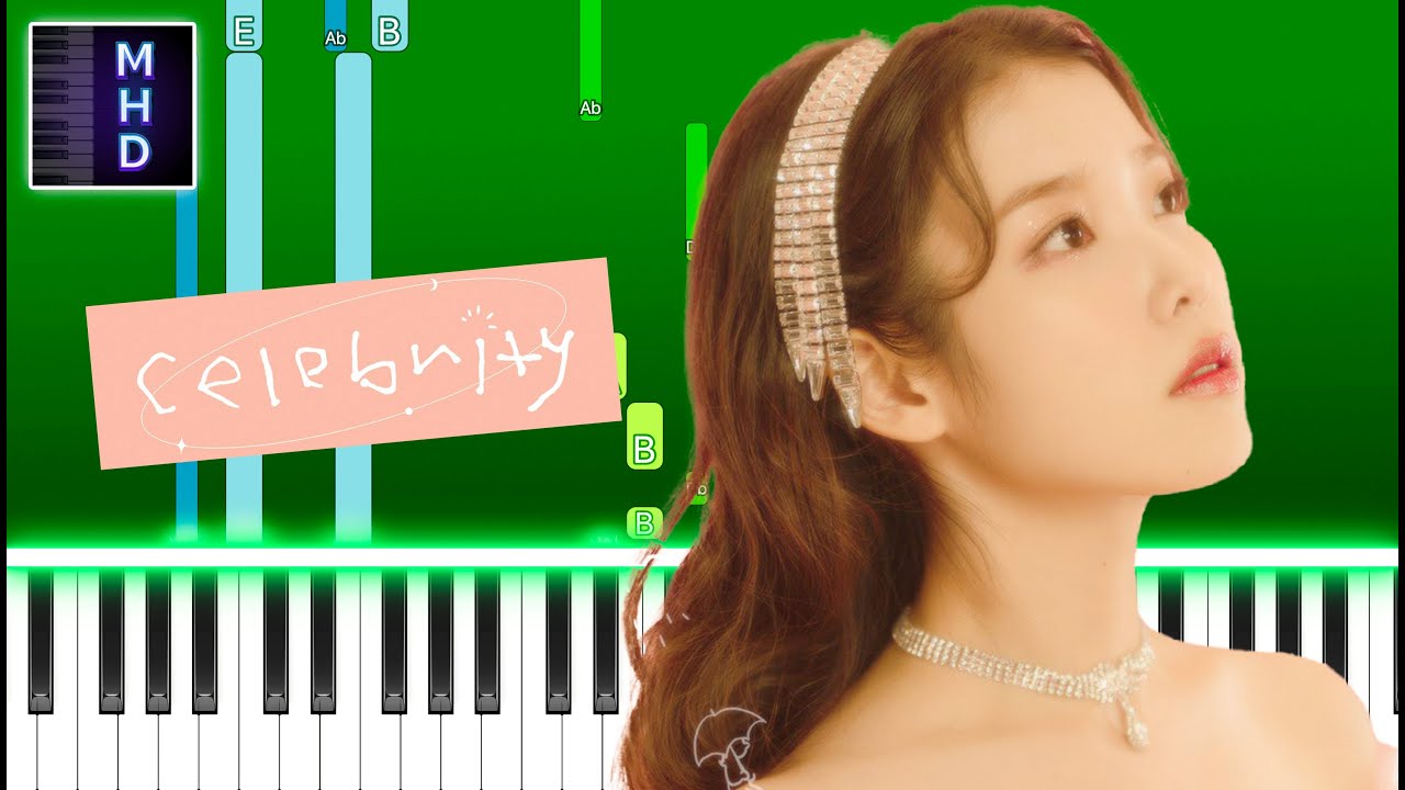 IU - Celebrity (Piano Tutorial Easy)