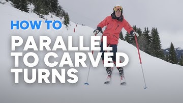 FROM PARALLEL TO CARVED TURNS | Tips for skiers to progress from skidded parallel to carved turns