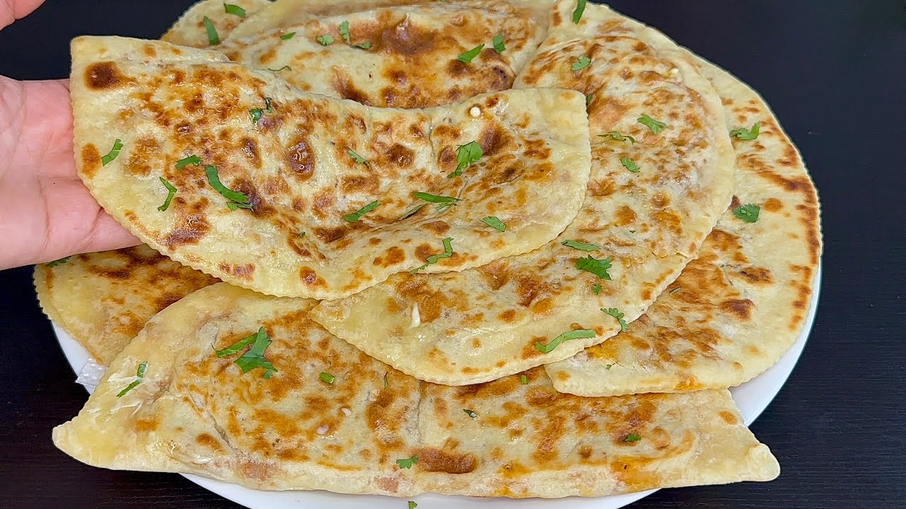 Гёзлеме! Рецепт настоящих турецких пикантных блинов! Гёзлеме из рубленого мяса!