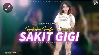SYAHIBA SAUFA (TERBARU 2021) - SAKIT GIGI - FEAT ADER NEGRO - COVER - LIVE - NEW DHESTA MUSIC