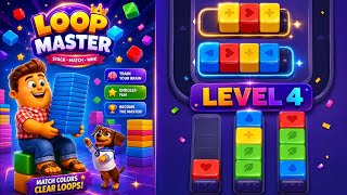  TitleLoop Master Level 4 Gameplay |Puzzle Walkthrough