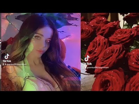 ულამაზესი გვანცა და ვარდის ალერსი_ gvanca bagrationi