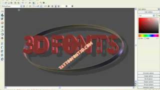 XARA3D6 AND TATTOO FONT OR 3D FONT screenshot 4