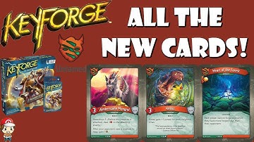 All The New Untamed Cards From Age of Ascension! (New Keyforge Set)